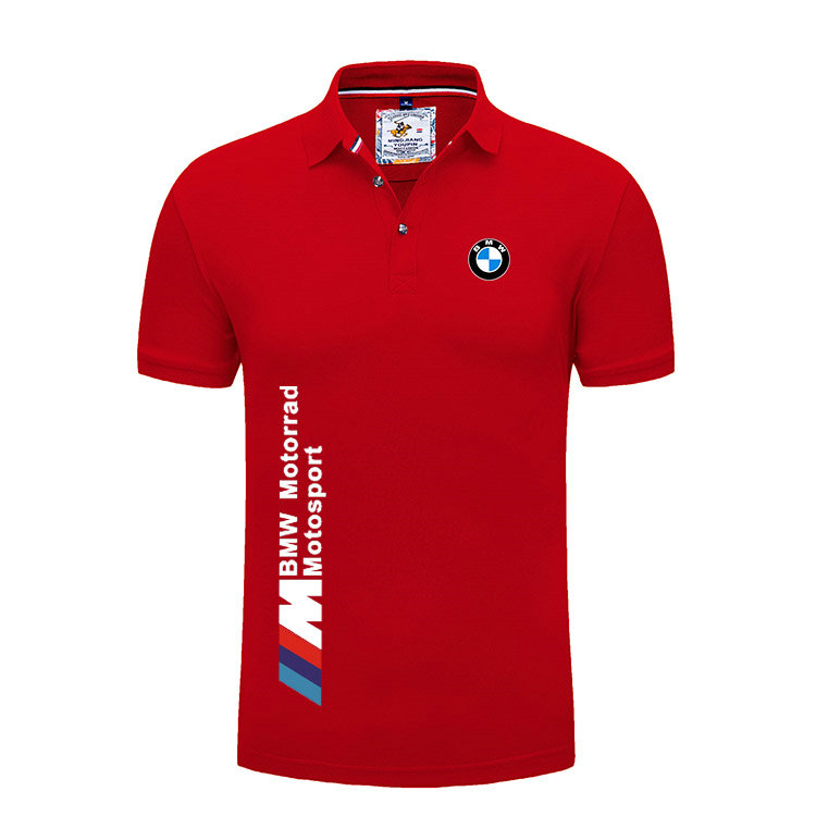 2022 Polo en lin BMW Motorrad Motorsport Homme Manche Courte